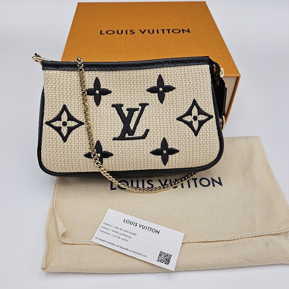 Brand new authentic limited edition Louis Vuitton mini pochette - Picture 12 of 15